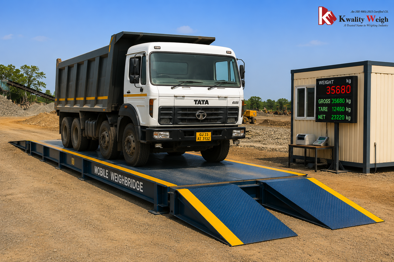 mobile weigh bridge